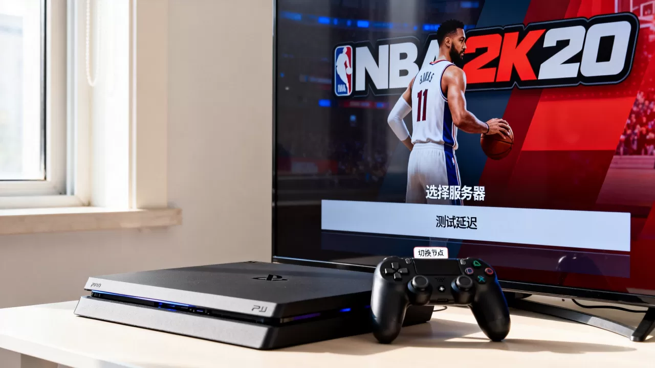 PS4版NBA2K20如何切换服务器?,怎么选延迟最低的节点? PS4版NBA2K20如何切换服务器?,怎么选延迟最低的节点?