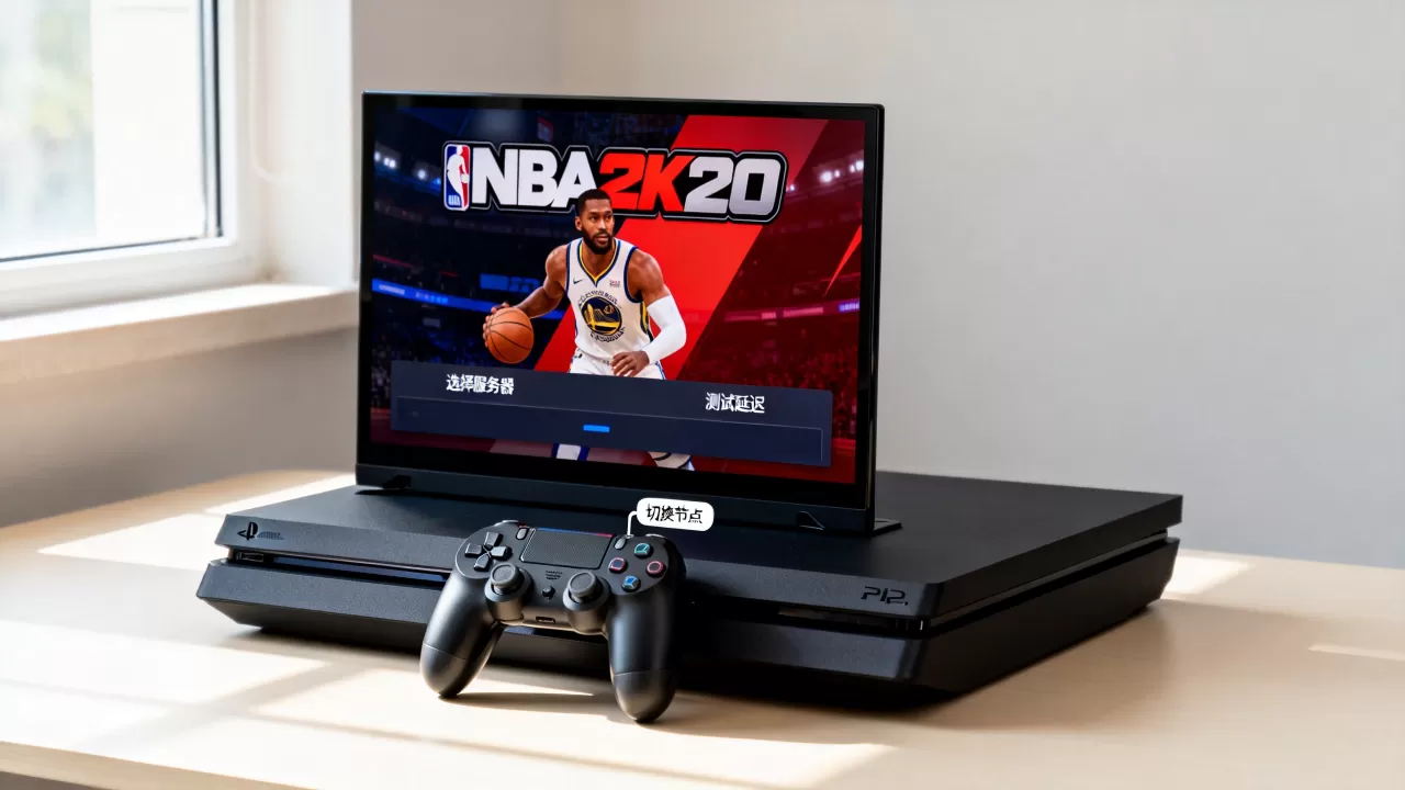 PS4版NBA2K20如何切换服务器?,怎么选延迟最低的节点? PS4版NBA2K20如何切换服务器?,怎么选延迟最低的节点?