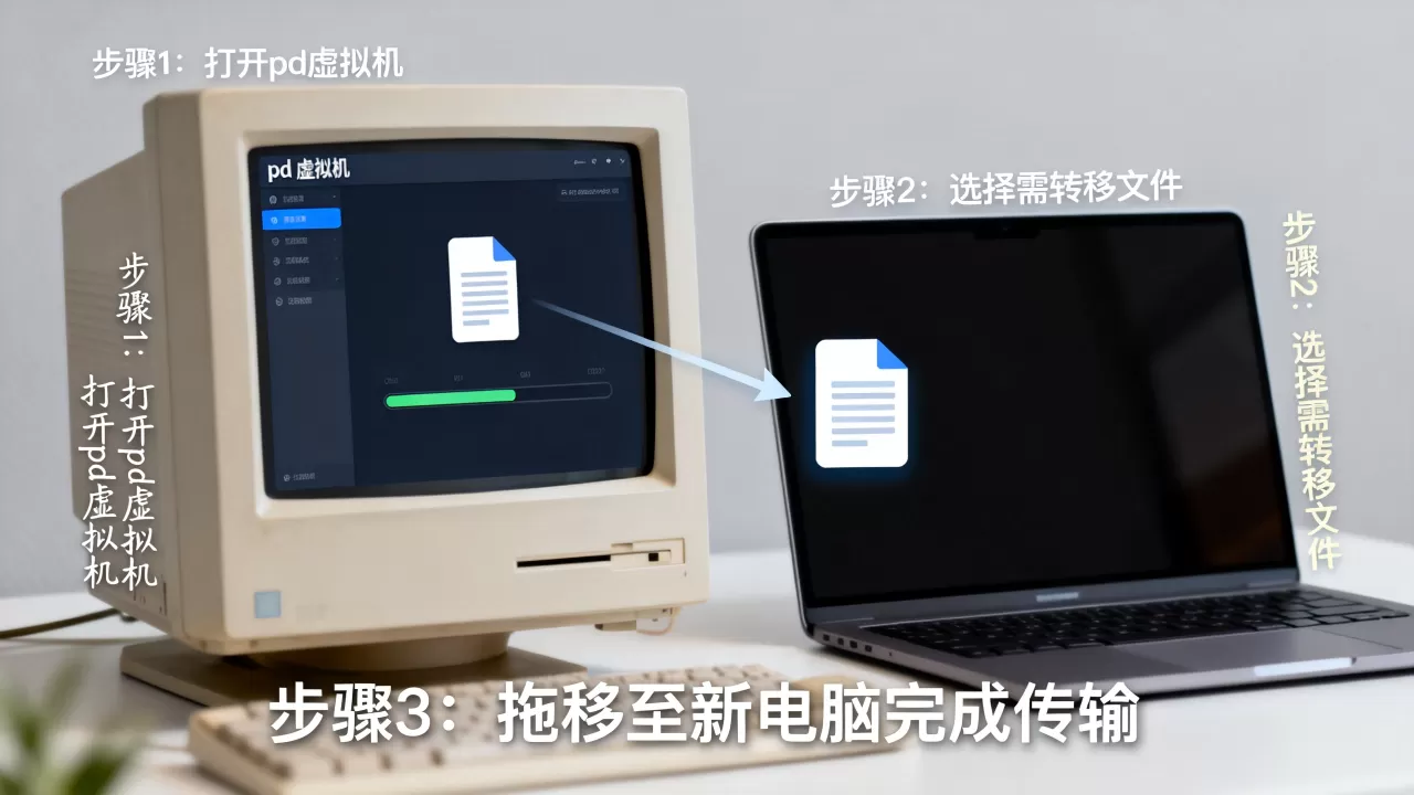 pd虚拟机转移文件到新电脑步骤详解?,怎么操作? pd虚拟机转移文件到新电脑步骤详解?,怎么操作?