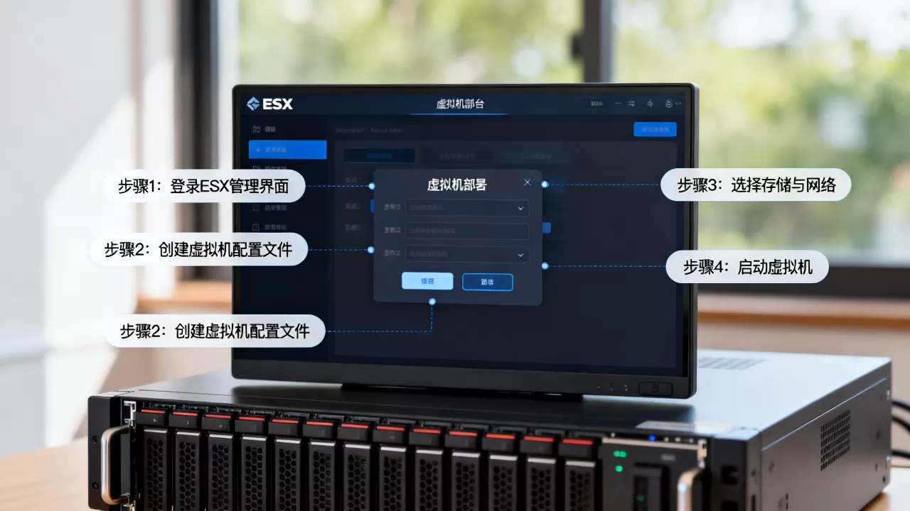 esx部署虚拟机步骤有哪些?新手怎么快速上手? esx部署虚拟机步骤有哪些?新手怎么快速上手?