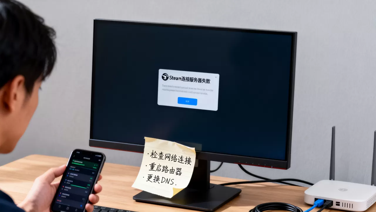 Steam链接不上服务器失败怎么办,为什么总是连不上? Steam链接不上服务器失败怎么办,为什么总是连不上?