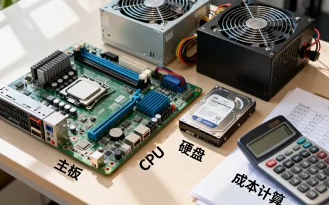 自己搭建服务器需要多少钱，成本费用怎么计算？
