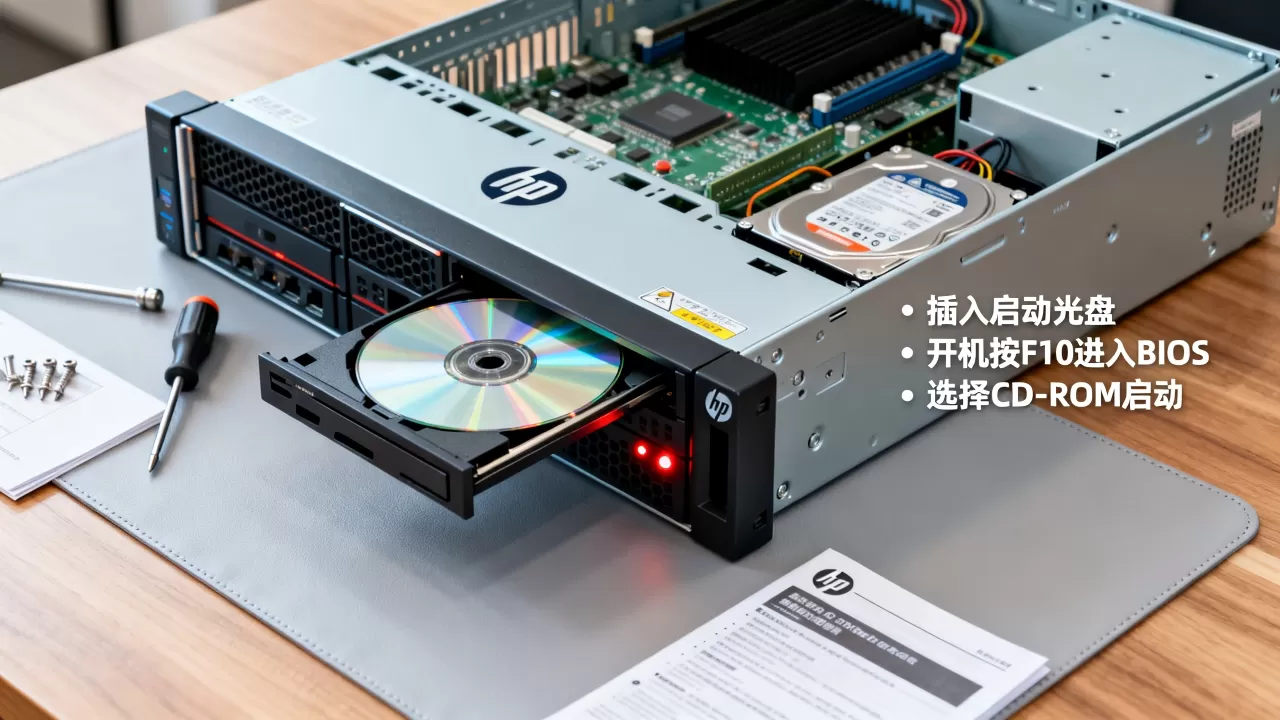 hp服务器光盘启动不了怎么办,该怎么设置 hp服务器光盘启动不了怎么办,该怎么设置
