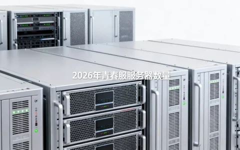 青春服到底开多少个服务器，2026年青春服服务器数量多少？