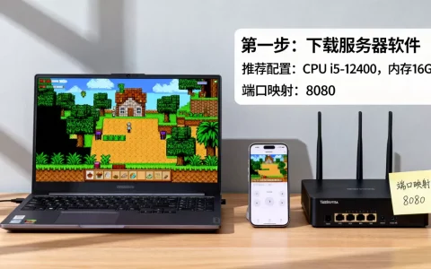 泰拉瑞亚pe版如何自己开服务器？需要什么配置？