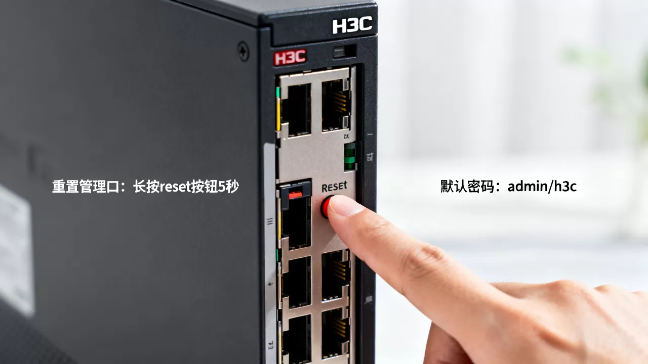 h3c服务器管理口怎么重置,默认登录密码是多少 h3c服务器管理口怎么重置,默认登录密码是多少