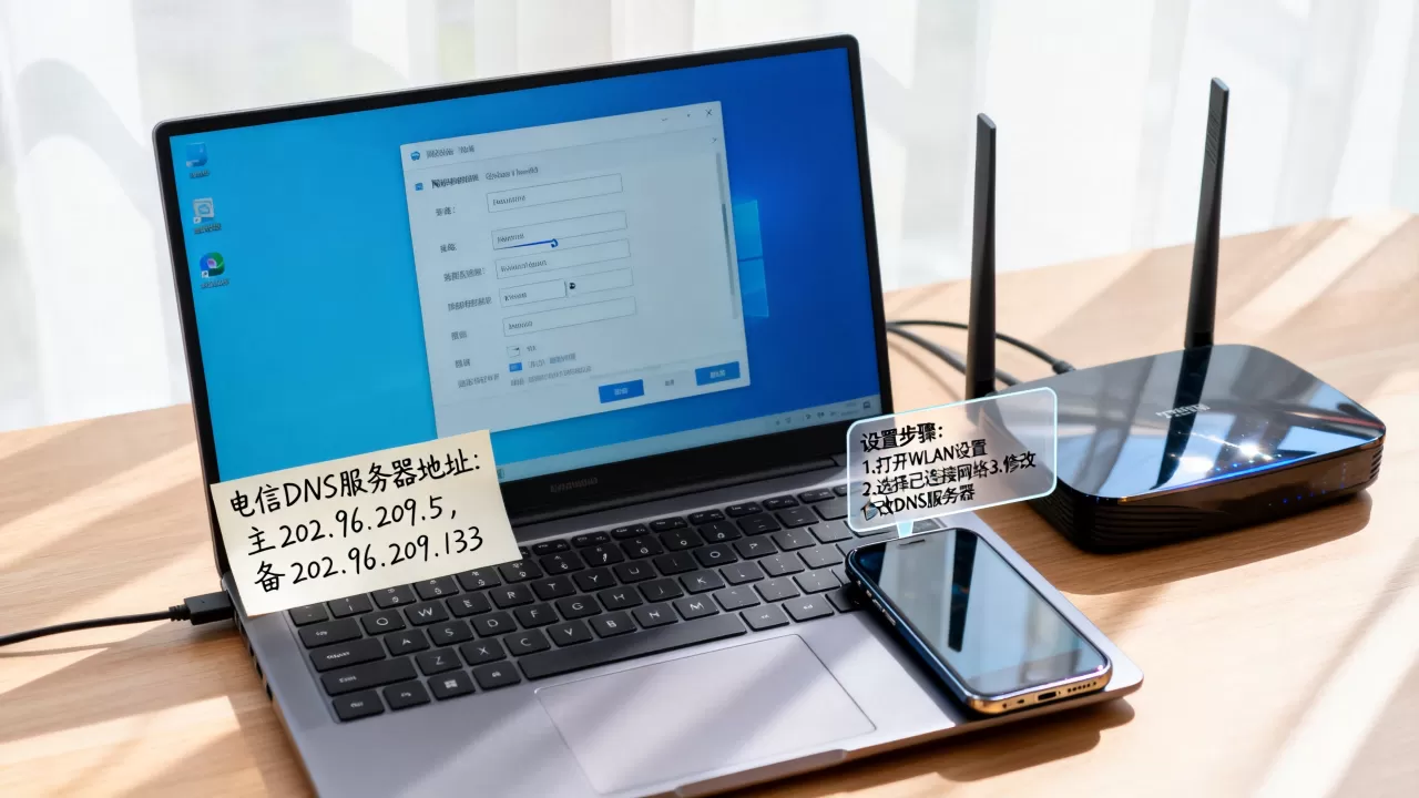 电信的dns服务器地址是多少?,怎么设置 电信的dns服务器地址是多少?,怎么设置