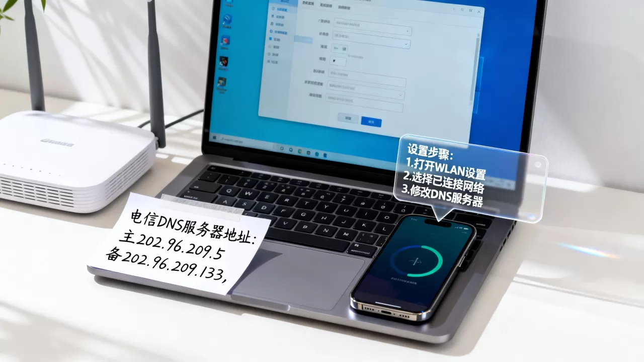 电信的dns服务器地址是多少?,怎么设置 电信的dns服务器地址是多少?,怎么设置