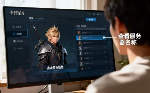 ff14怎么查询自己在哪个服务器，查看方法是什么？