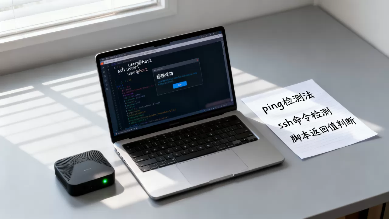 如何用脚本检测SSH连接是否成功,有哪些方法? 如何用脚本检测SSH连接是否成功,有哪些方法?