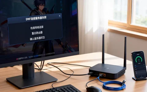 DNF连接服务器失败怎么解决，是什么原因导致？