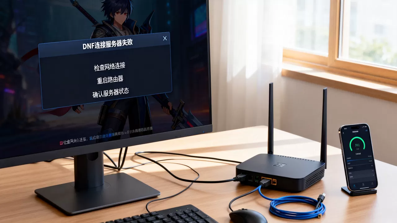 DNF连接服务器失败怎么解决,是什么原因导致? DNF连接服务器失败怎么解决,是什么原因导致?