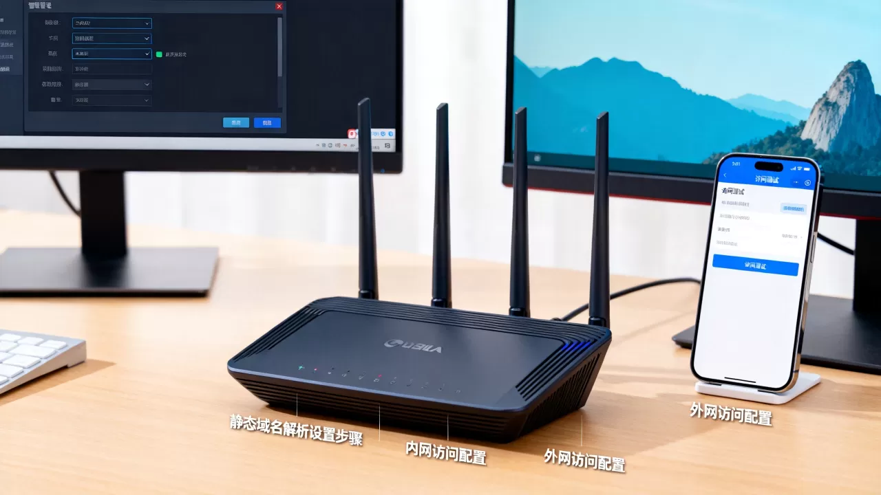 路由器静态域名解析如何实现内网外网访问?,路由器静态域名解析设置方法是什么 路由器静态域名解析如何实现内网外网访问?,路由器静态域名解析设置方法是什么