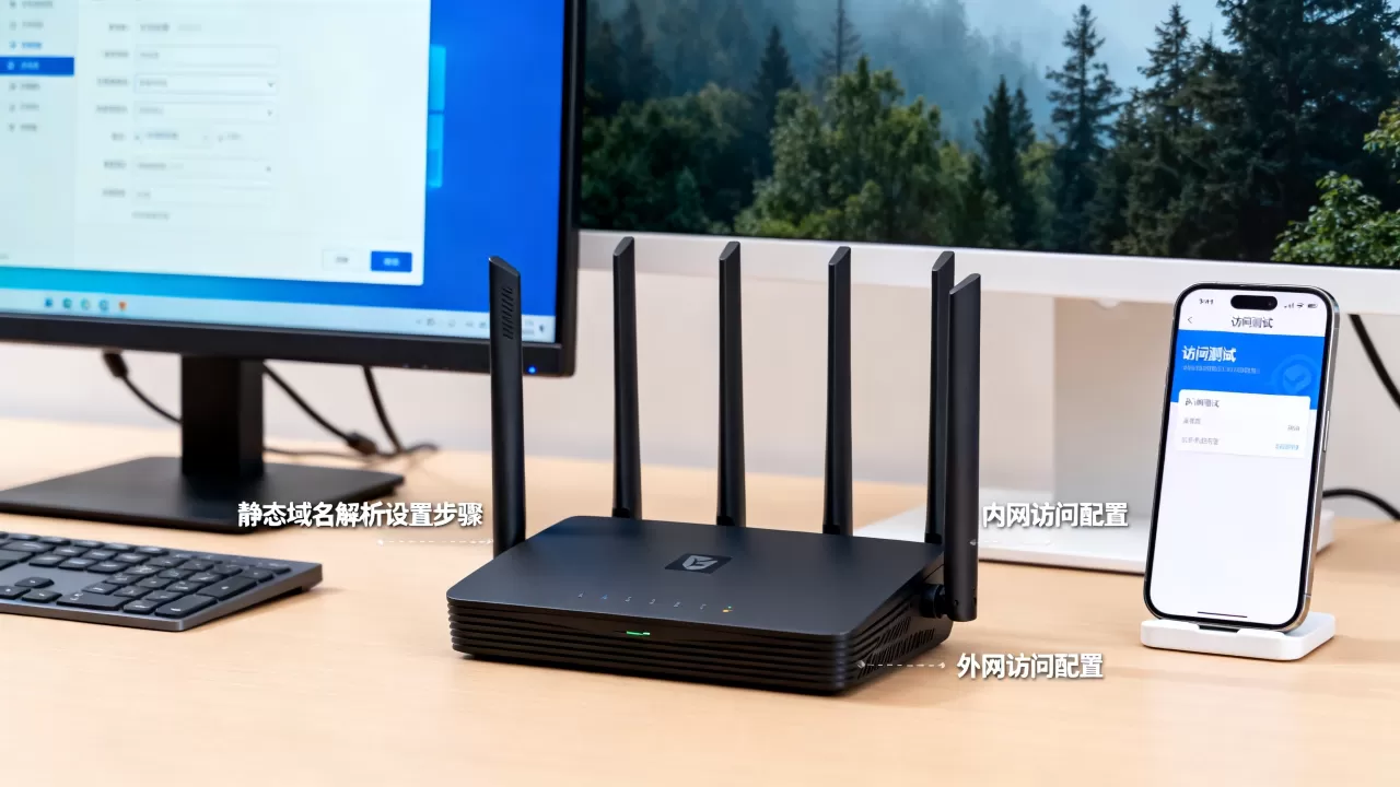 路由器静态域名解析如何实现内网外网访问?,路由器静态域名解析设置方法是什么 路由器静态域名解析如何实现内网外网访问?,路由器静态域名解析设置方法是什么