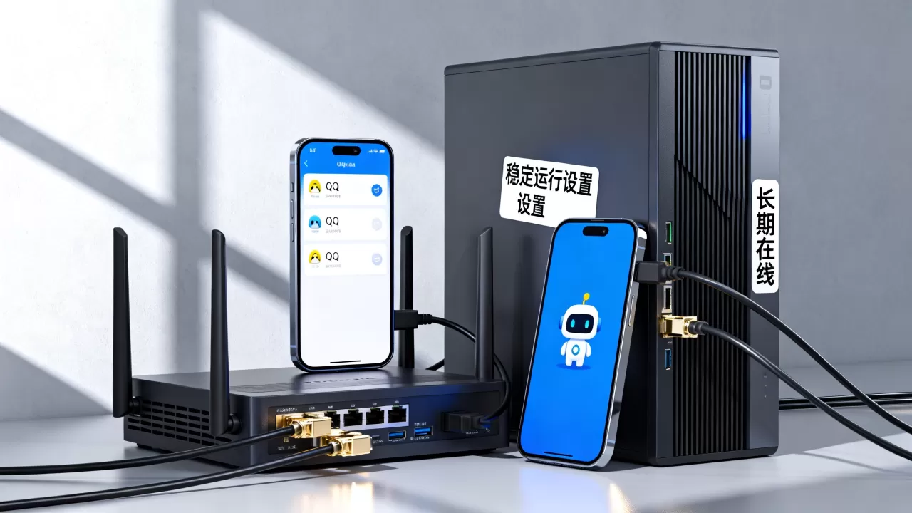手机版QQ机器人怎么挂服务器才稳定,长期运行不掉线? 手机版QQ机器人怎么挂服务器才稳定,长期运行不掉线?
