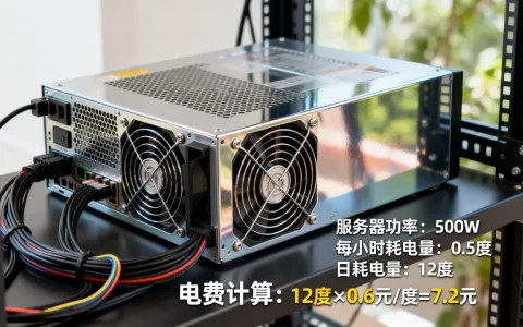 电脑服务器一天耗多少电？服务器电费怎么算？