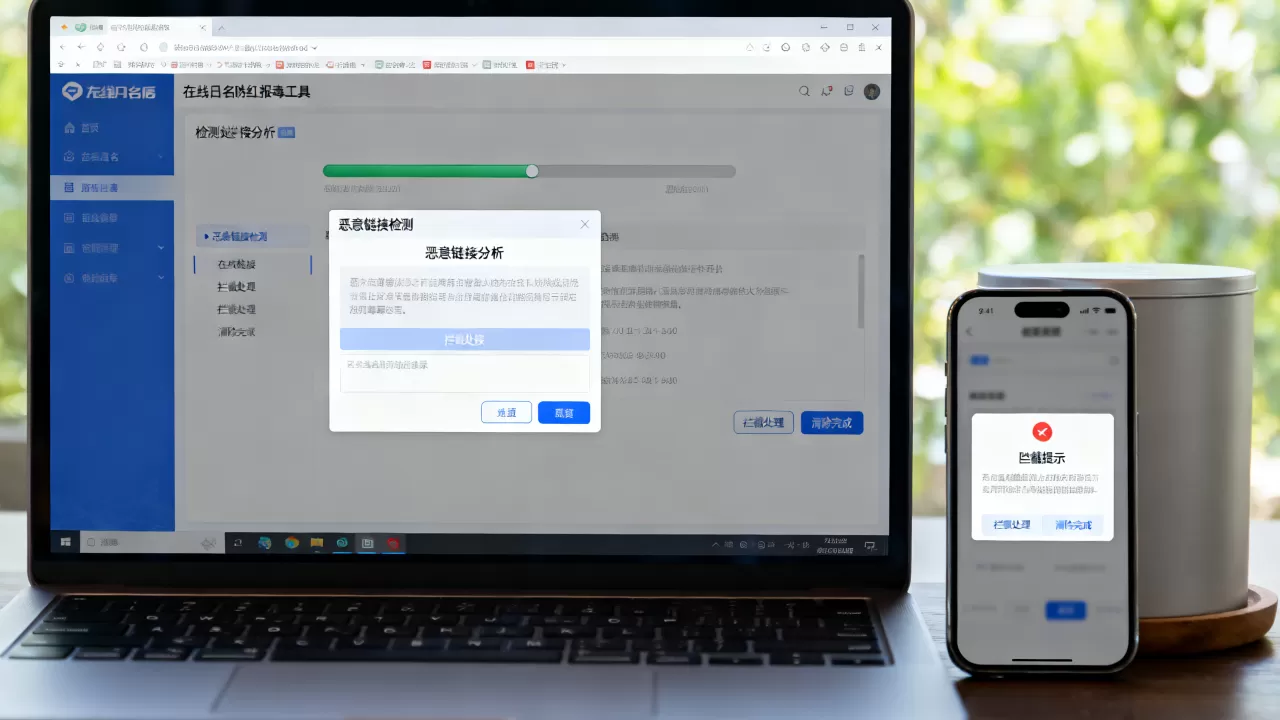 在线域名防红报毒工具如何有效检测并清除恶意链接?域名被拦截怎么办 在线域名防红报毒工具如何有效检测并清除恶意链接?域名被拦截怎么办