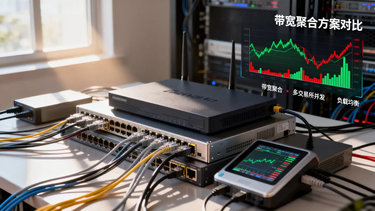 多交易所行情并发推送如何聚合带宽,带宽聚合方案怎么选? 多交易所行情并发推送如何聚合带宽,带宽聚合方案怎么选?