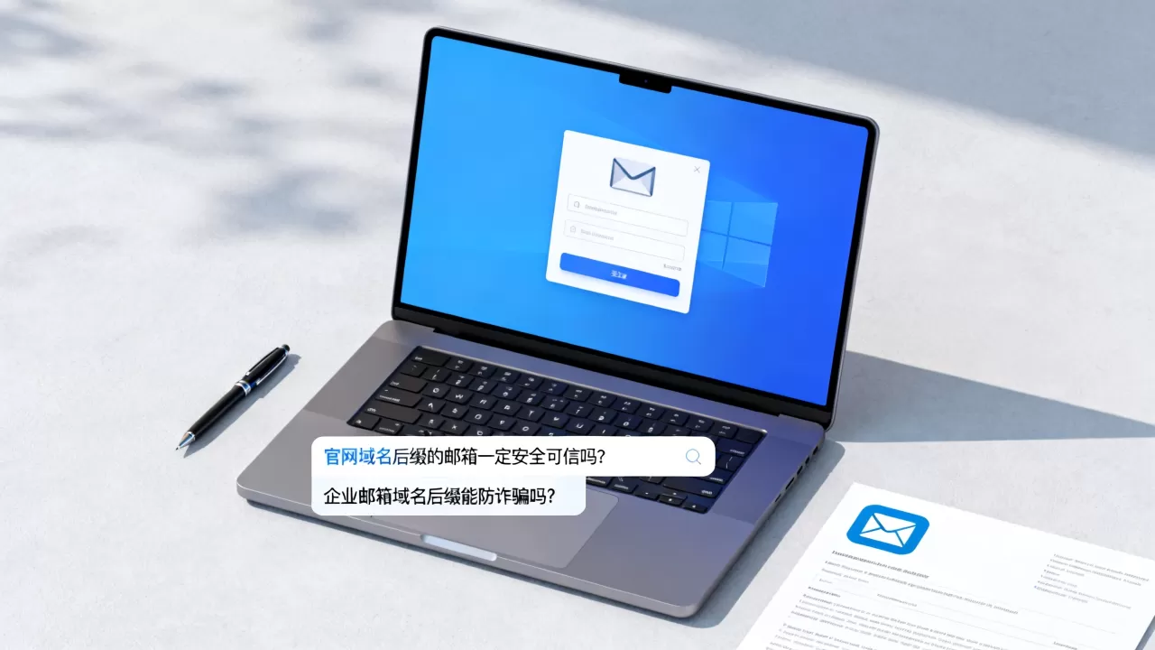 官网域名后缀的邮箱一定安全可信吗?企业邮箱域名后缀能防诈骗吗? 官网域名后缀的邮箱一定安全可信吗?企业邮箱域名后缀能防诈骗吗?