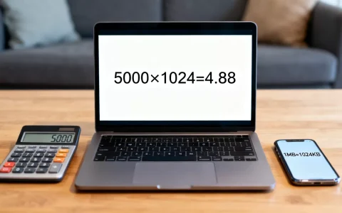 5000kb等于多少m？，服务器流量单位怎么换算？