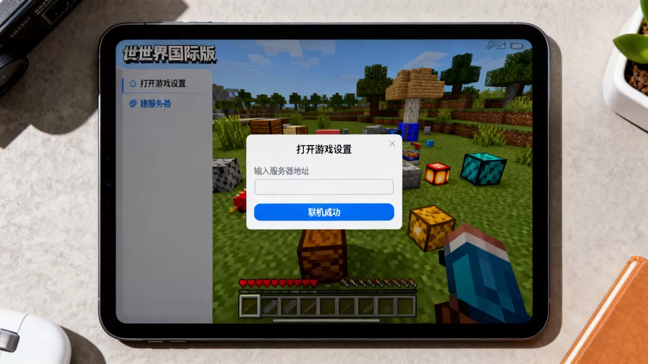 iOS我的世界国际版怎么建服务器?,我的世界国际版怎么联机? iOS我的世界国际版怎么建服务器?,我的世界国际版怎么联机?