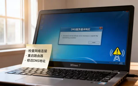 Win7中DNS未响应怎么办，DNS服务器未响应怎么解决？