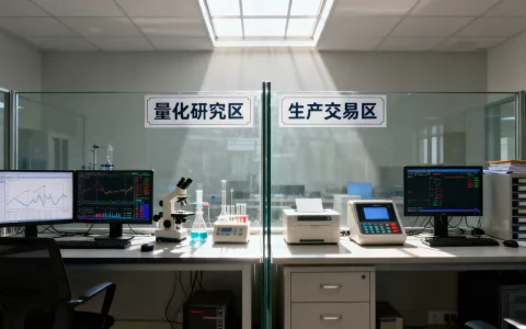 如何规划量化研究环境与生产交易环境的隔离，怎么做？