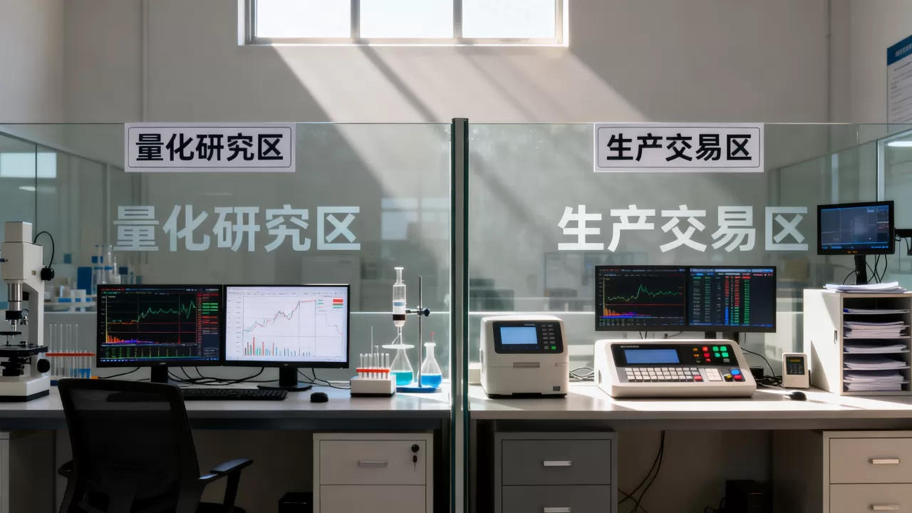 如何规划量化研究环境与生产交易环境的隔离,怎么做? 如何规划量化研究环境与生产交易环境的隔离,怎么做?