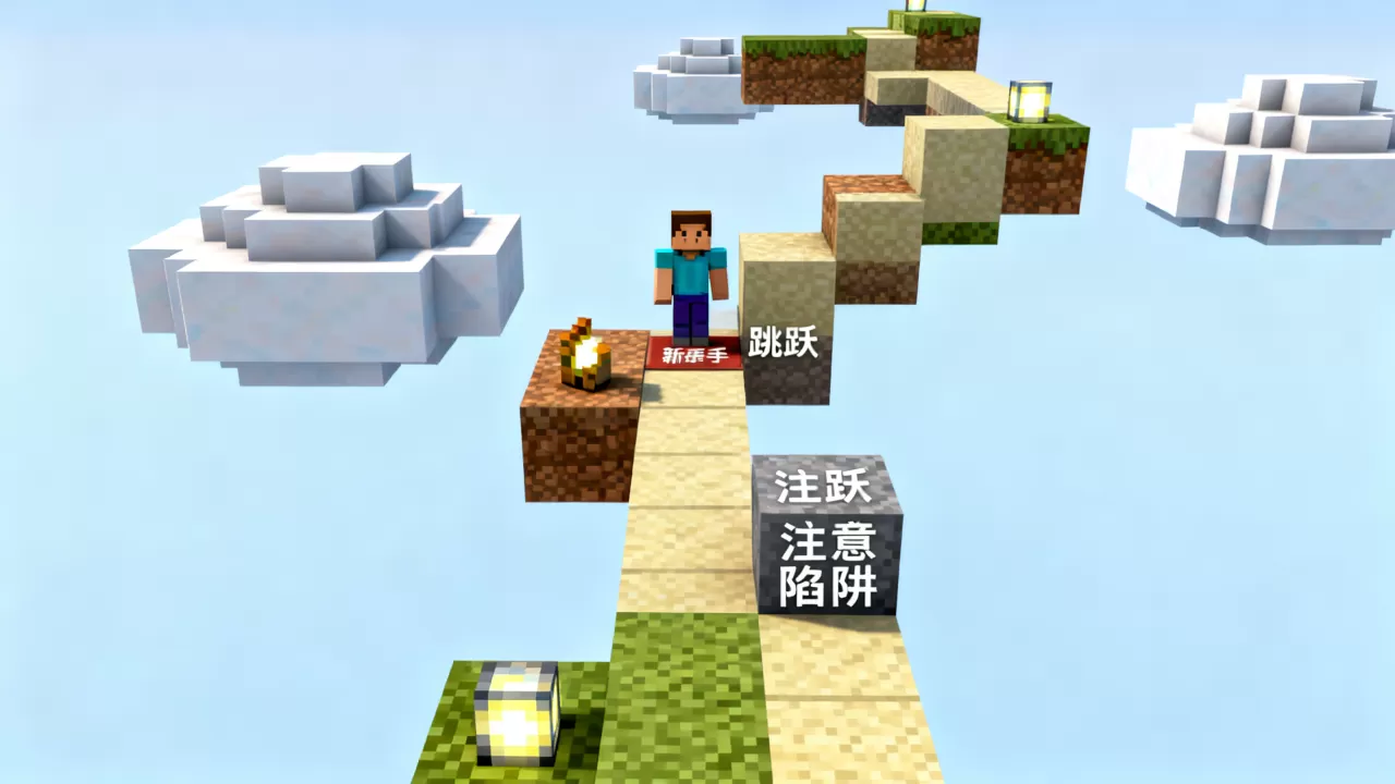 我的世界ec服务器怎么进天堂跑酷,新手怎么玩? 我的世界ec服务器怎么进天堂跑酷,新手怎么玩?