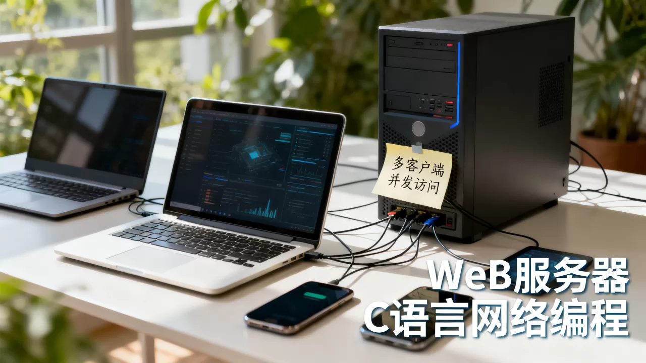 C语言如何让多台客户端访问Web服务器?,多客户端并发访问方案? C语言如何让多台客户端访问Web服务器?,多客户端并发访问方案?