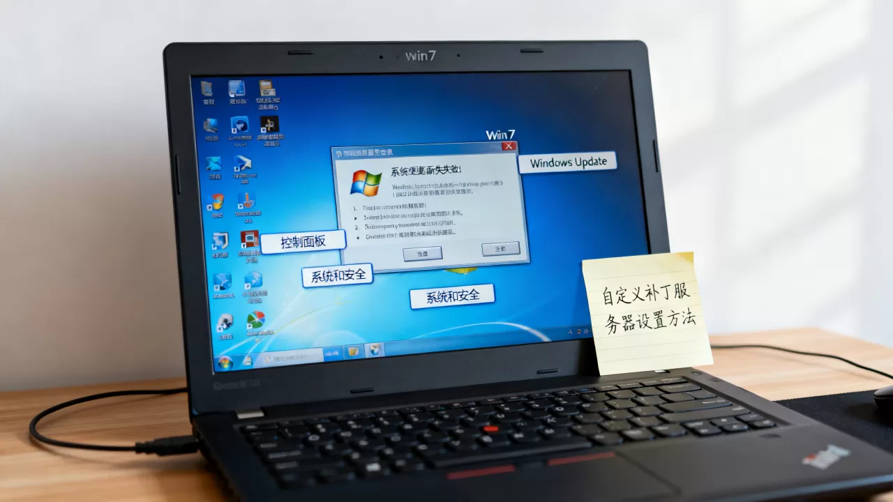 win7怎么自定义补丁服务器,系统更新失败怎么办? win7怎么自定义补丁服务器,系统更新失败怎么办?