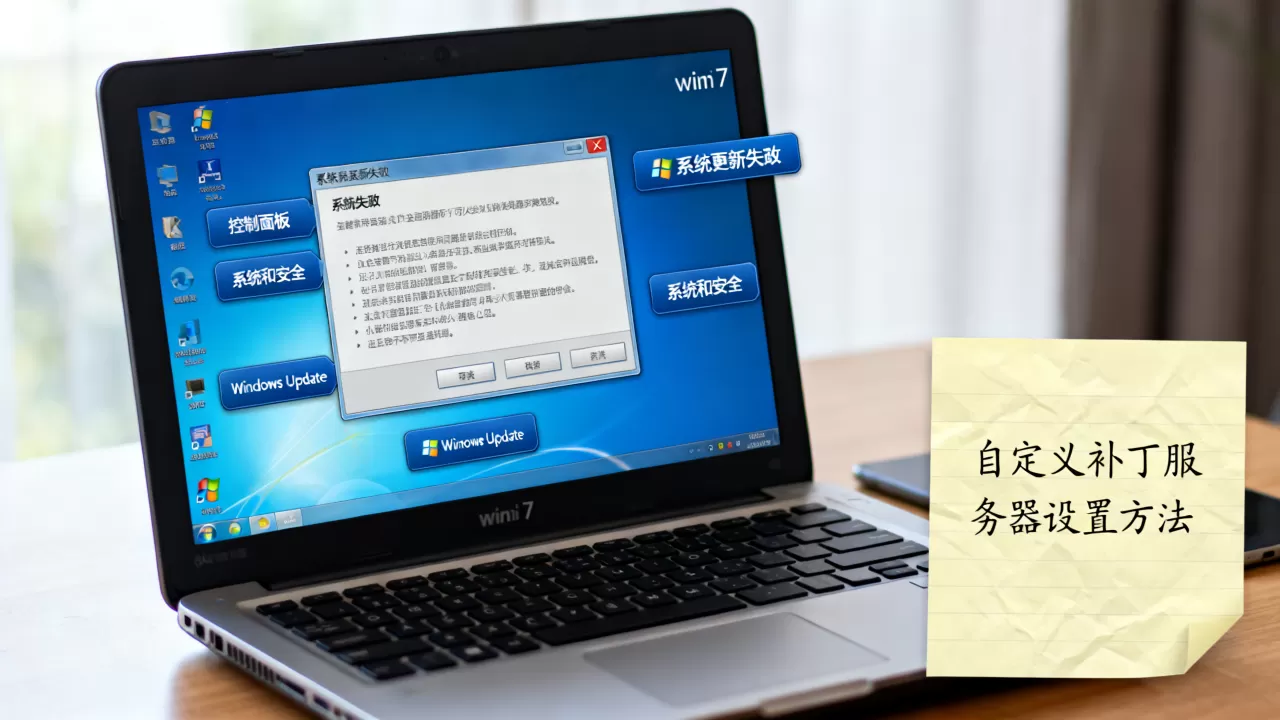 win7怎么自定义补丁服务器,系统更新失败怎么办? win7怎么自定义补丁服务器,系统更新失败怎么办?