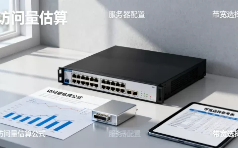 建站之前如何估算访问量配置服务器，服务器带宽怎么选？