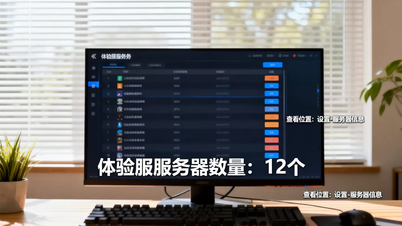 体验服现在到底有多少个服务器,在哪里查看? 体验服现在到底有多少个服务器,在哪里查看?