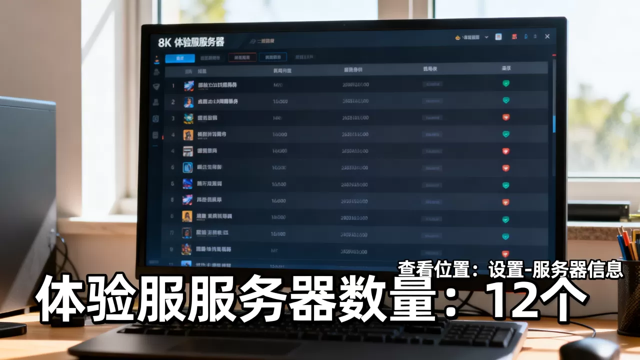 体验服现在到底有多少个服务器,在哪里查看? 体验服现在到底有多少个服务器,在哪里查看?
