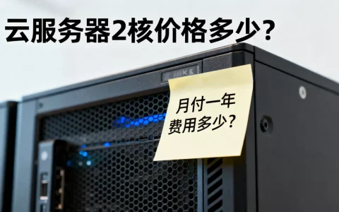云服务器2核价格多少？,月付一年费用多少？