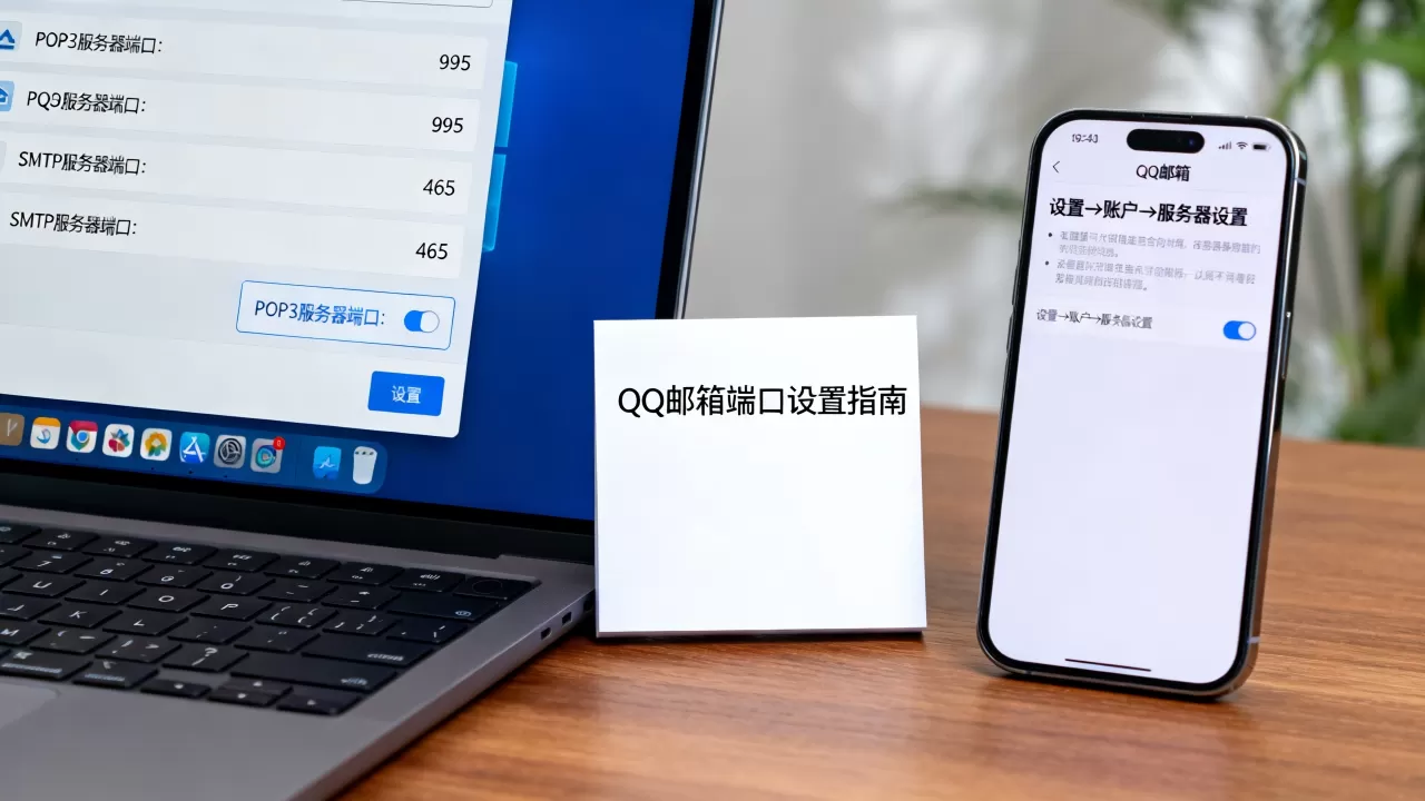 QQ邮箱的服务器端口是多少,在哪里设置? QQ邮箱的服务器端口是多少,在哪里设置?