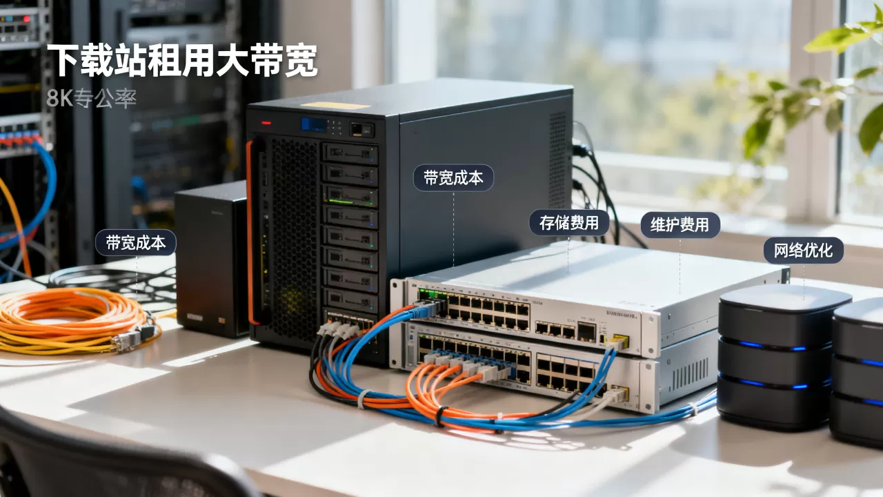 下载站租用大带宽服务器费用如何构成,多少钱? 下载站租用大带宽服务器费用如何构成,多少钱?
