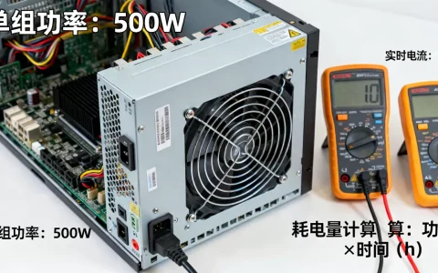 服务器一组功率是多少瓦，如何计算服务器耗电量？