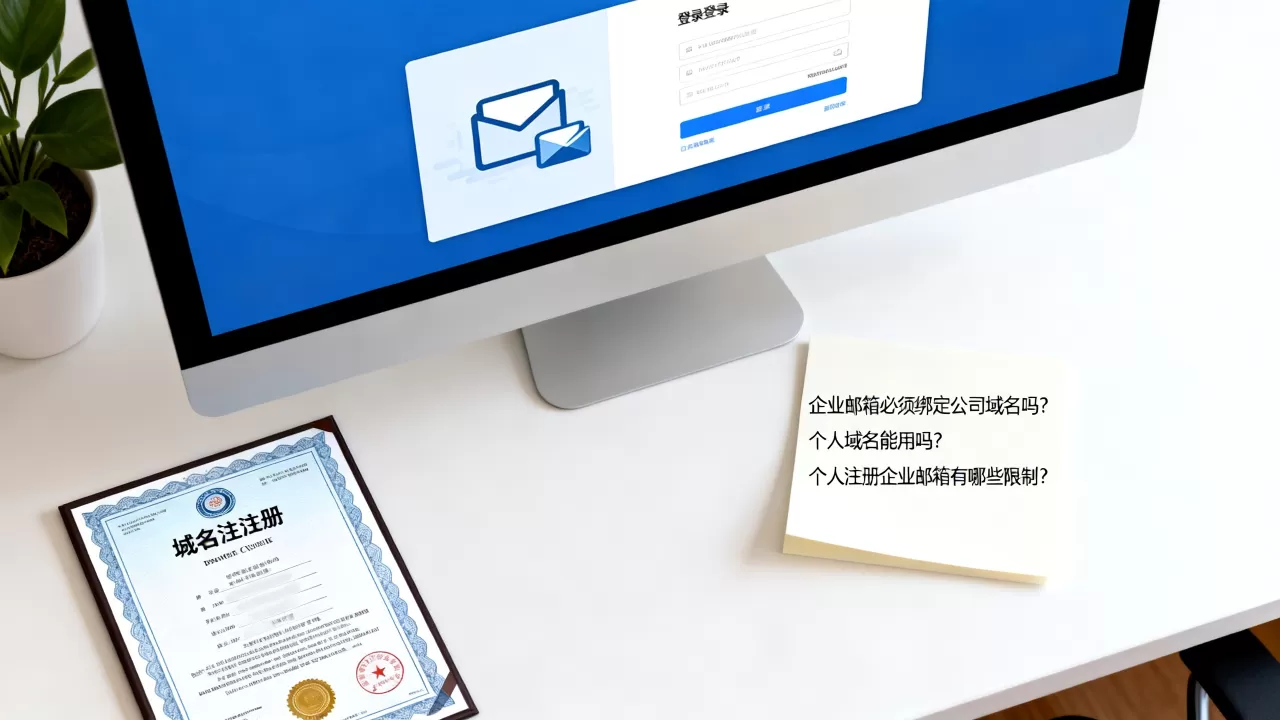企业邮箱必须绑定公司域名吗?个人域名能用吗?个人注册企业邮箱有哪些限制? 企业邮箱必须绑定公司域名吗?个人域名能用吗?个人注册企业邮箱有哪些限制?