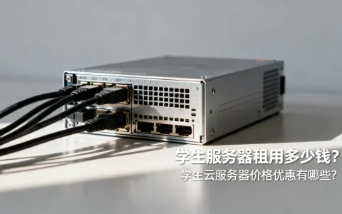 学生服务器租用多少钱？,学生云服务器价格优惠有哪些？