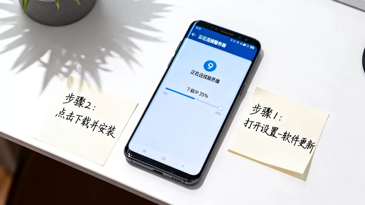 三星s9如何连接服务器更新?,手机系统升级方法 三星s9如何连接服务器更新?,手机系统升级方法