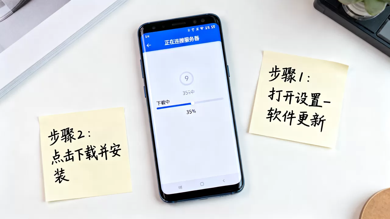 三星s9如何连接服务器更新?,手机系统升级方法 三星s9如何连接服务器更新?,手机系统升级方法