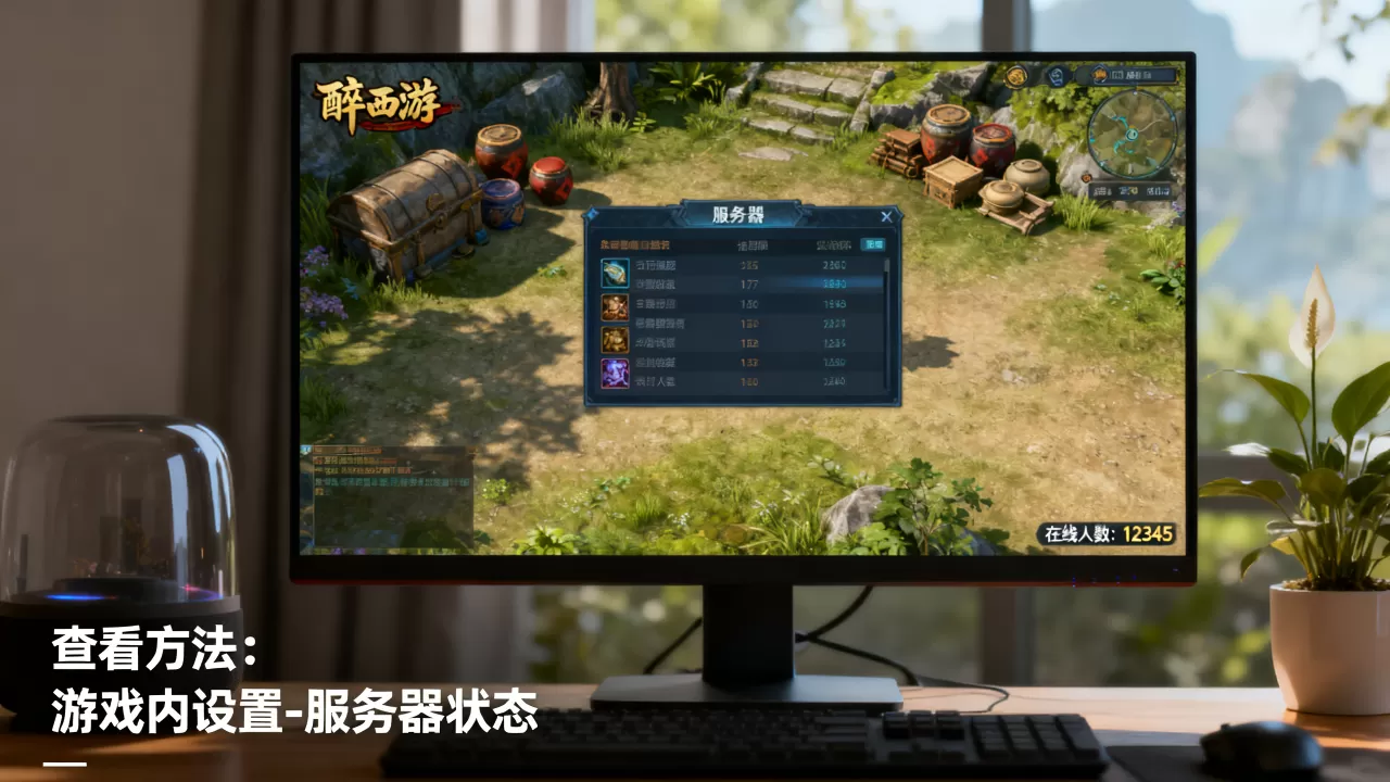 醉西游服务器有多少人?,如何查看实时在线人数 醉西游服务器有多少人?,如何查看实时在线人数
