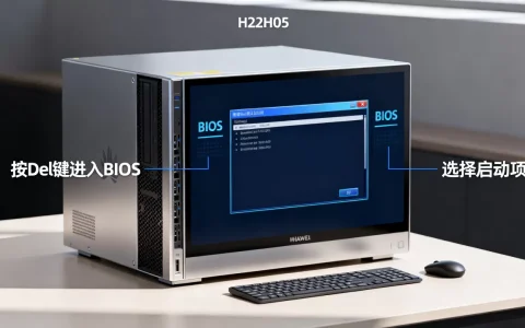 华为h22h05服务器如何进入bios，怎么设置启动项？