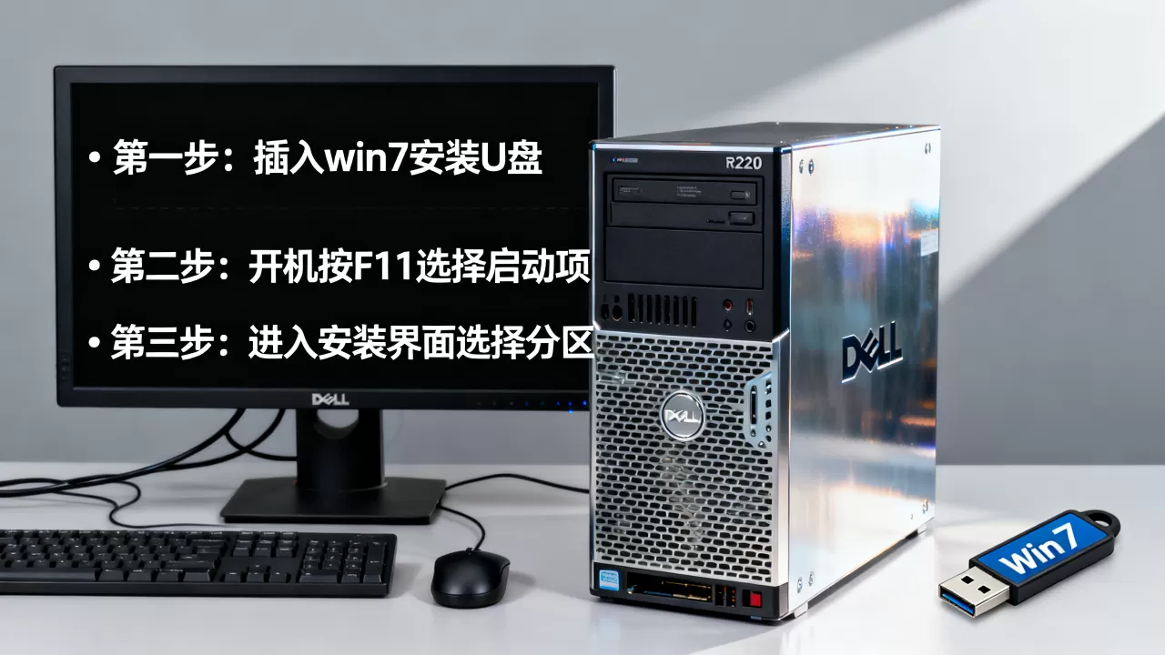 戴尔r220服务器如何安装win7,安装步骤有哪些 戴尔r220服务器如何安装win7,安装步骤有哪些