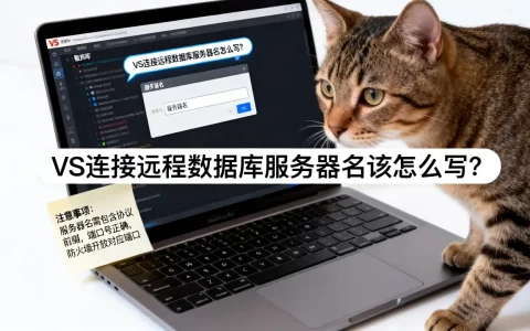 VS连接远程数据库服务器名该怎么写？，有哪些注意事项？
