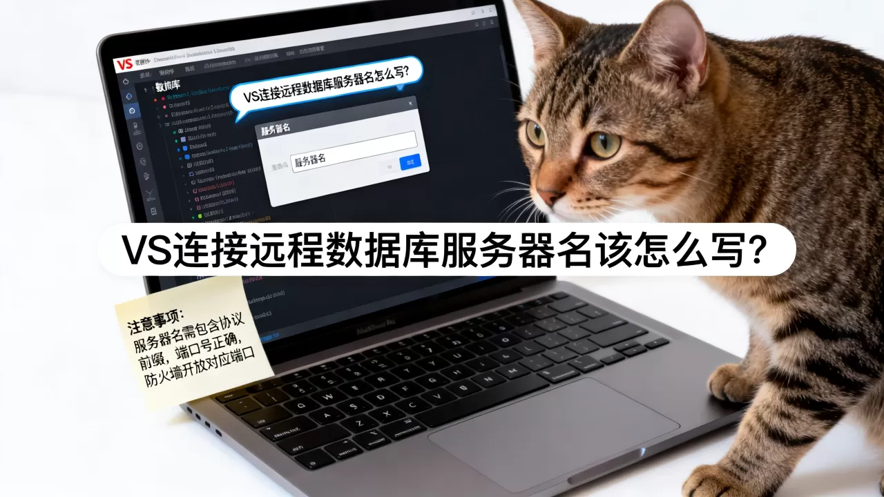 VS连接远程数据库服务器名该怎么写?,有哪些注意事项? VS连接远程数据库服务器名该怎么写?,有哪些注意事项?