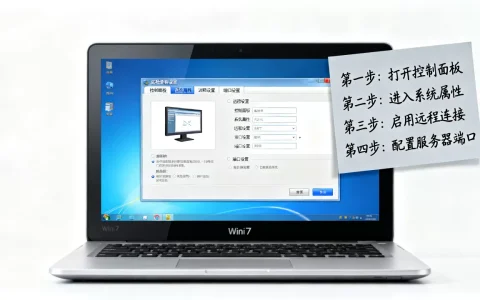 win7远程连接如何开启服务器端口,具体步骤是什么？