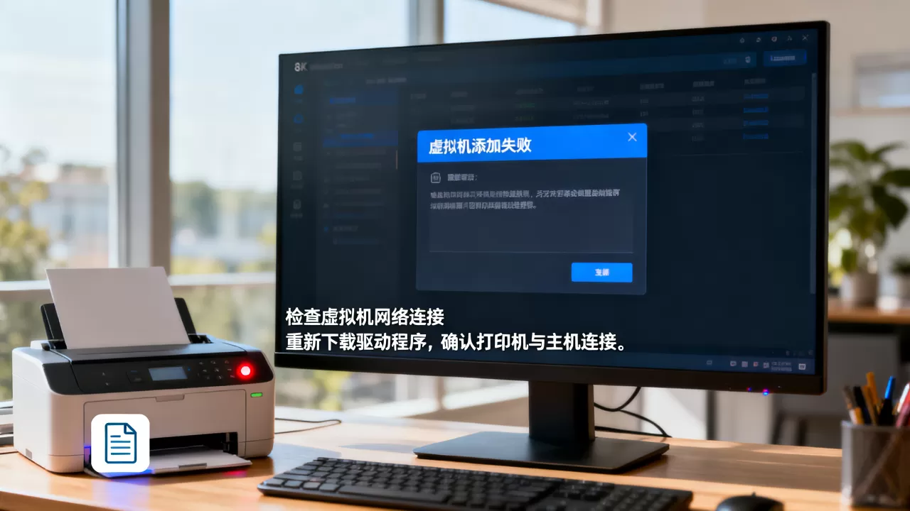 打印虚拟机添加失败怎么办?打印机驱动安装错误如何解决? 打印虚拟机添加失败怎么办?打印机驱动安装错误如何解决?